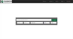 Desktop Screenshot of gammonrealty.com